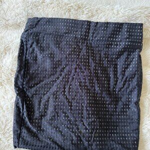 Acacia Black Mesh Skirt